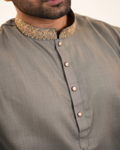 Ruqayyah Collection By Cottonoid- Royal Grayish Brown