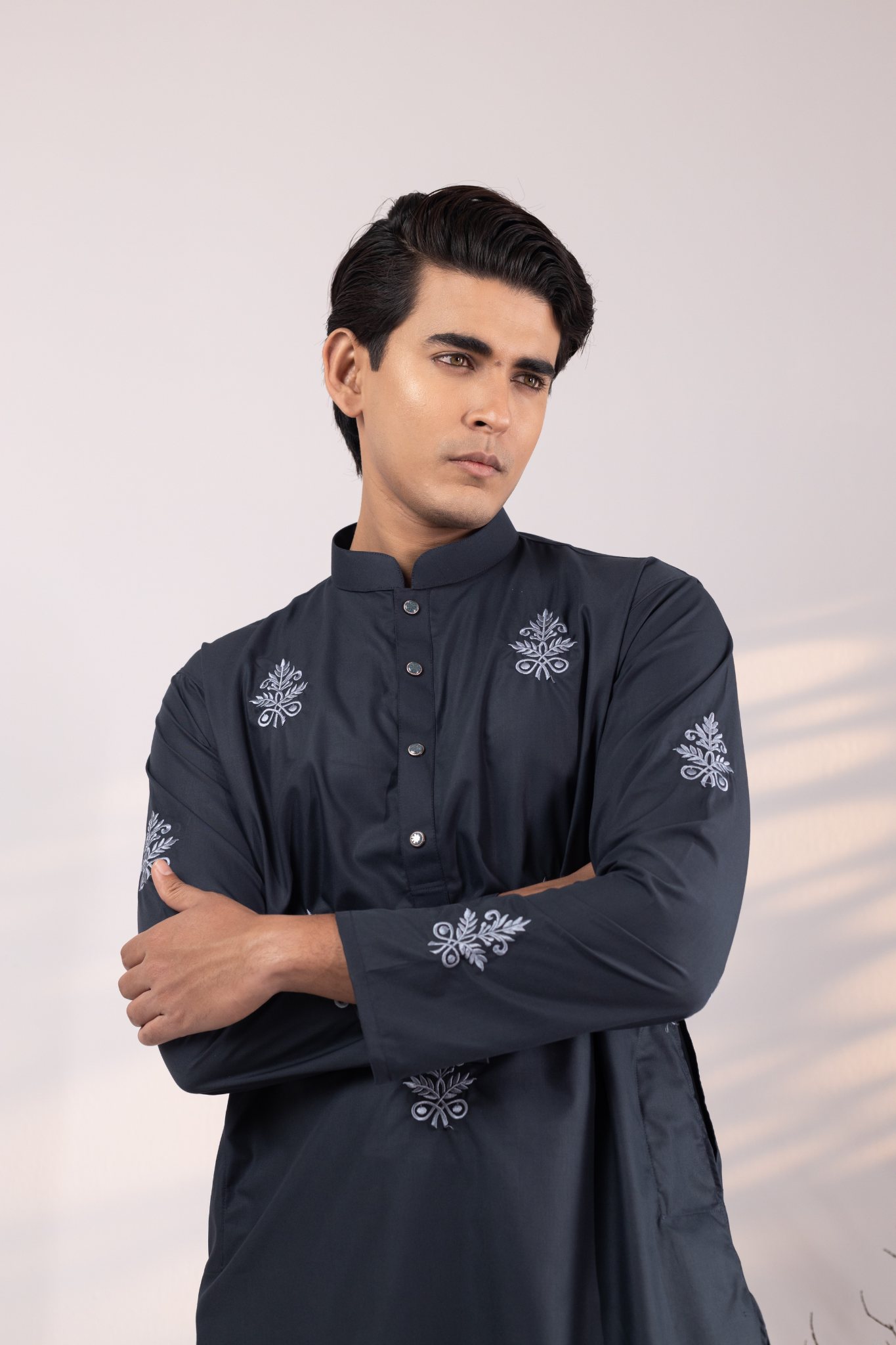 Ayaan Collection By Cottonoid- Velvet Indigo