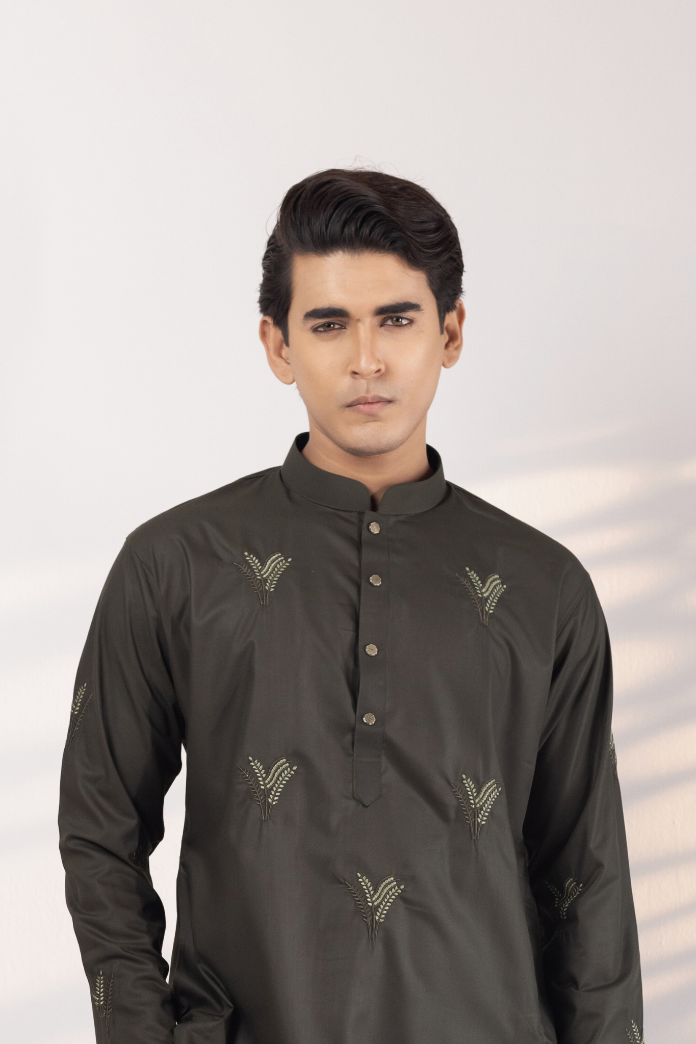 Ayaan Collection By Cottonoid- Deep Olive