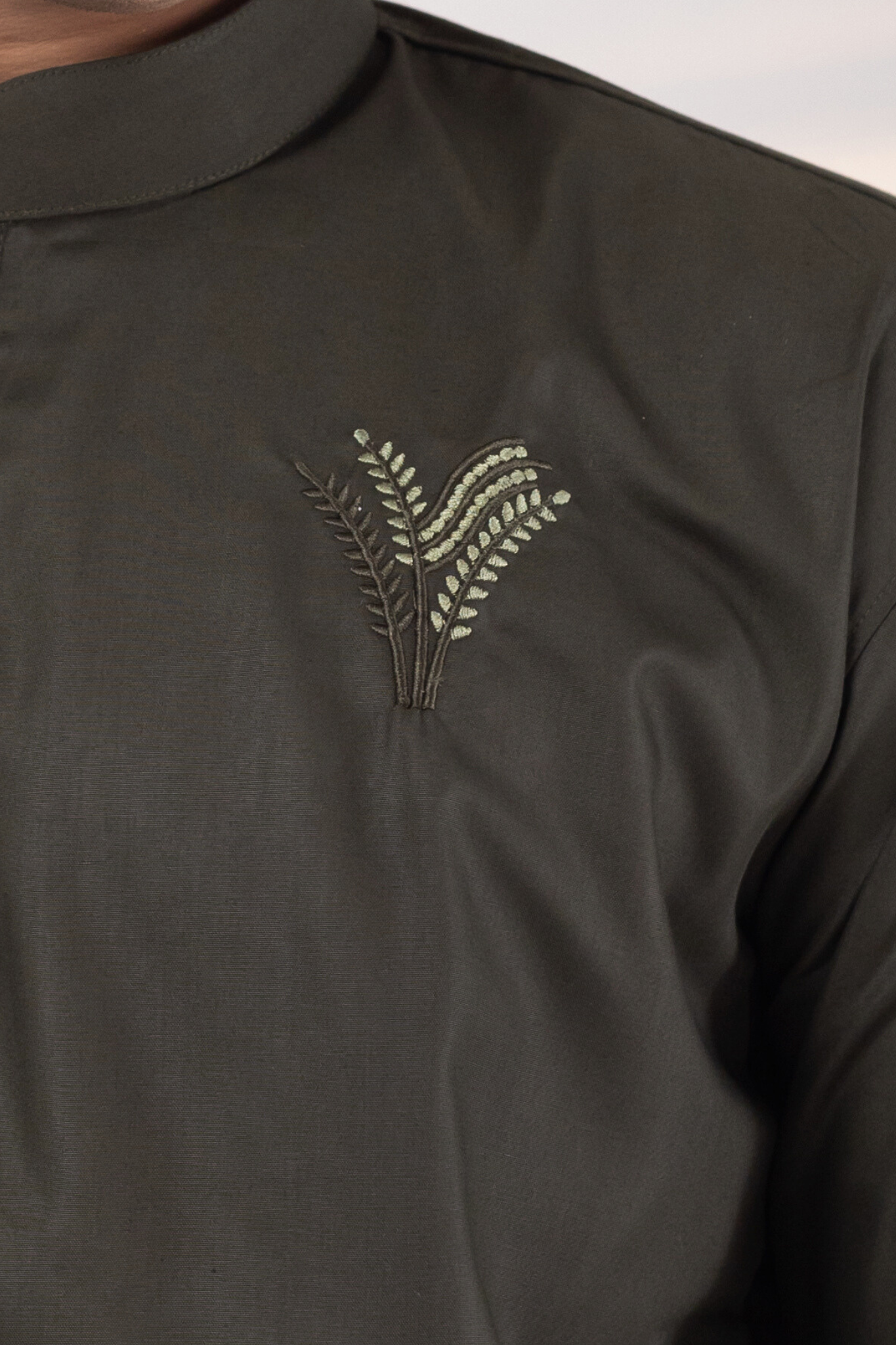 Ayaan Collection By Cottonoid- Deep Olive