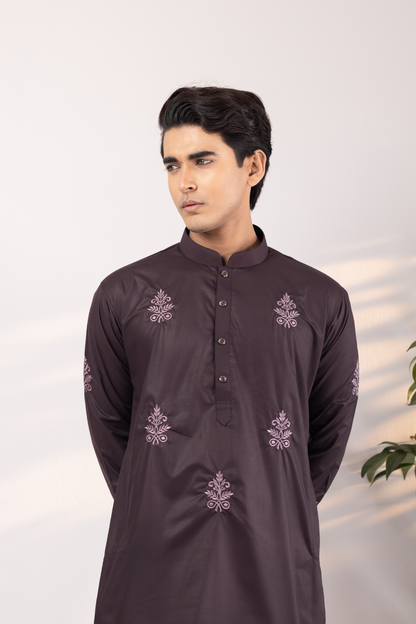 Ayaan Collection By Cottonoid- Deep Violet
