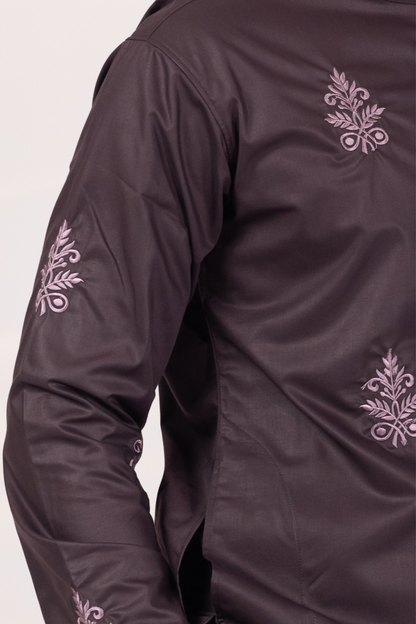 Ayaan Collection By Cottonoid- Deep Violet