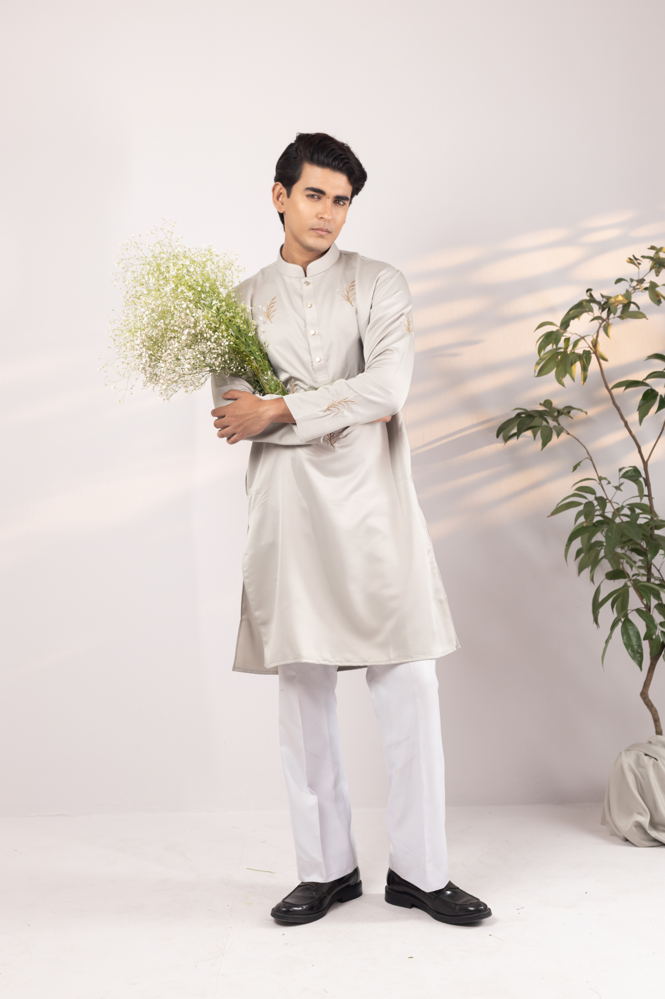 Ayaan Collection By Cottonoid- Off-White