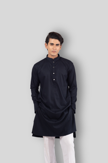 Ayaan Collection By Cottonoid- Dark Navy