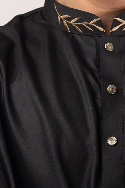 Ayaan Collection By Cottonoid- Jet Black