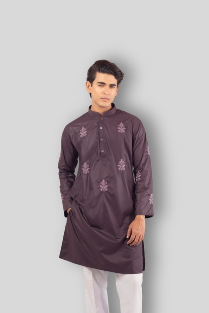 Ayaan Collection By Cottonoid- Deep Violet